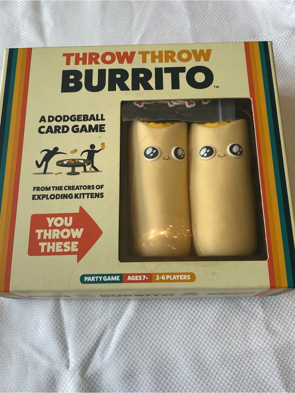 Throw Throw Burrito Party Game by - Beige